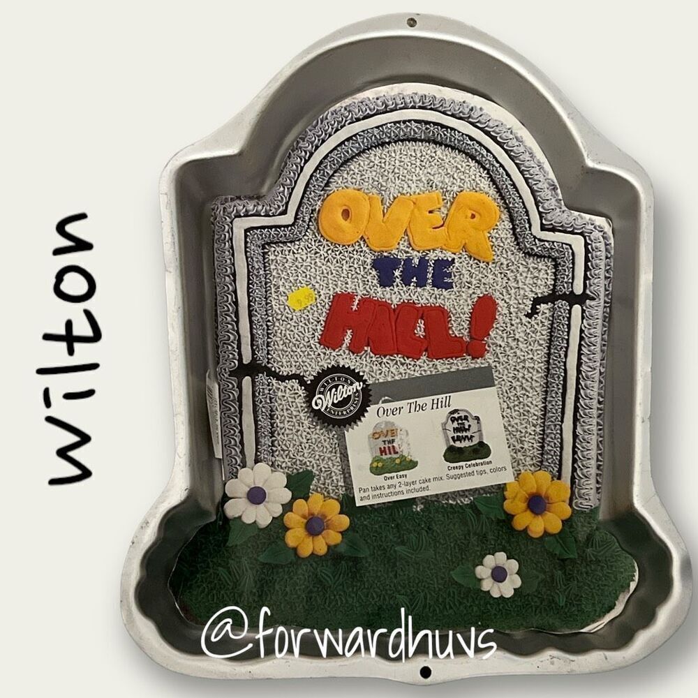 Wilton Over The Hill Cake Pan with Instructions